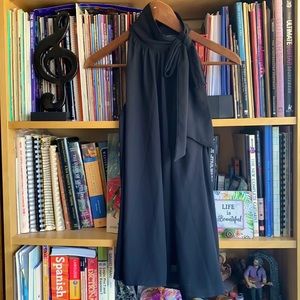 1️⃣9️⃣ I.N.C high Neck Tie Sleeveless Formal Top - US 6